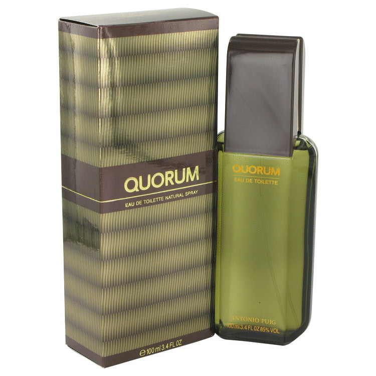 Quorum Eau De Toilette Spray By Antonio Puig 3.4 oz Eau De Toilette Spray