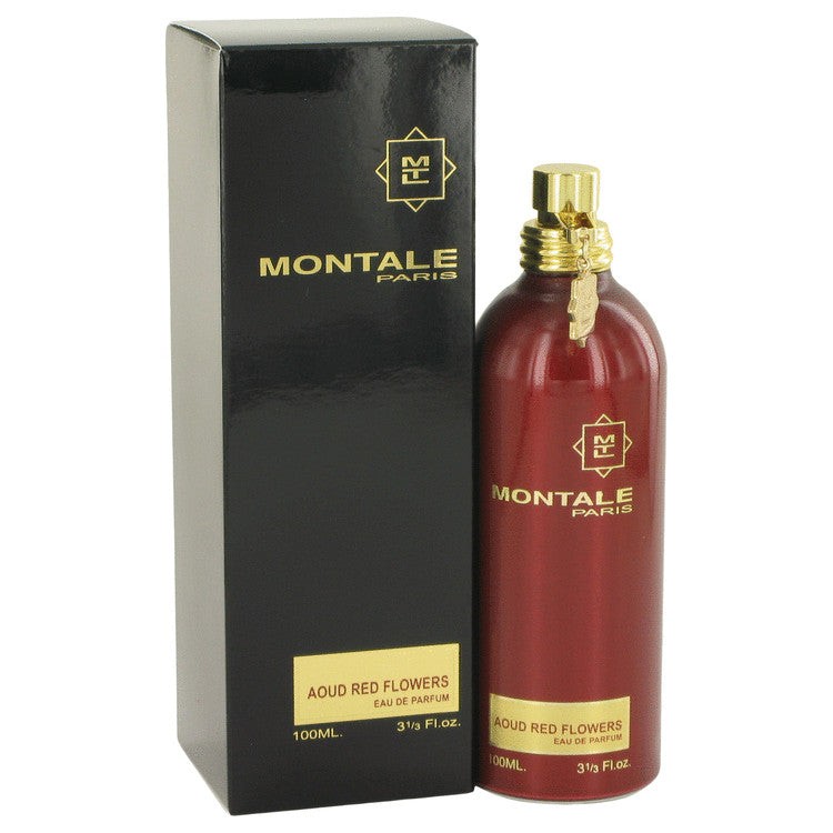 Montale Aoud Red Flowers Eau De Parfum Spray By Montale 3.3 oz Eau De Parfum Spray