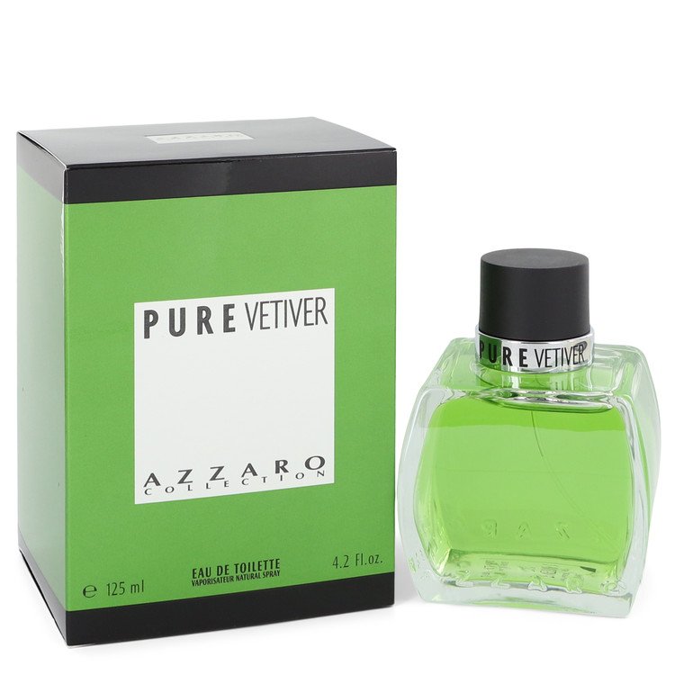 Azzaro Pure Vetiver Eau De Toilette Spray By Azzaro 4.2 oz Eau De Toilette Spray