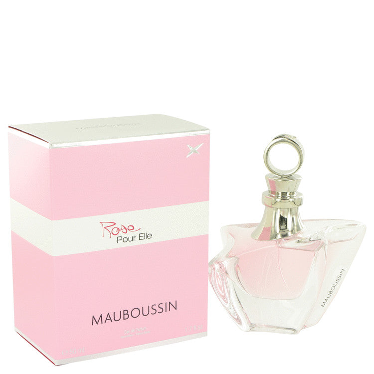 Mauboussin Rose Pour Elle Eau De Parfum Spray By Mauboussin 1.7 oz Eau De Parfum Spray