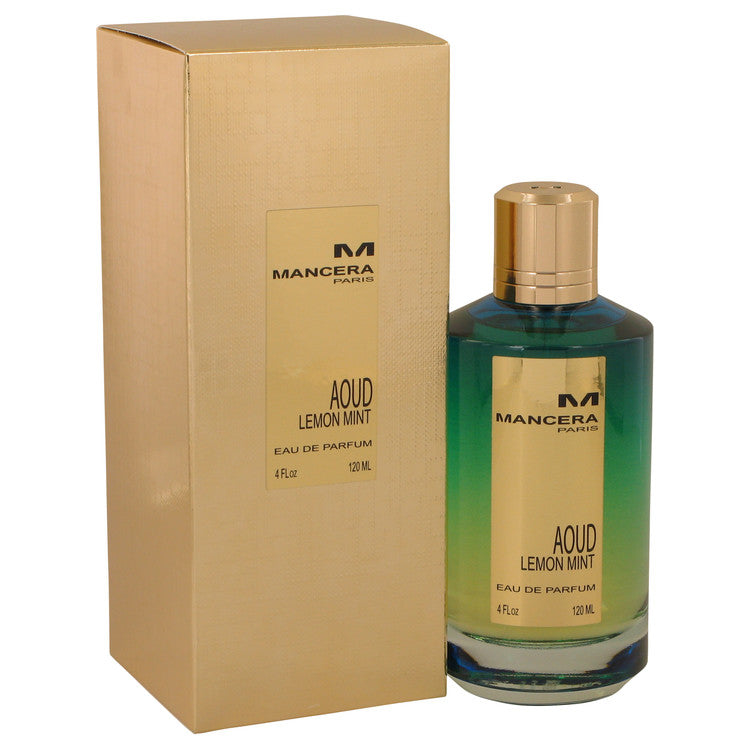 Mancera Aoud Lemon Mint Eau De Parfum Spray (Unisex) By Mancera 4 oz Eau De Parfum Spray