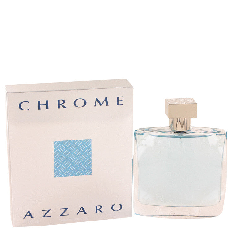 Chrome Eau De Toilette Spray By Azzaro 3.4 oz Eau De Toilette Spray