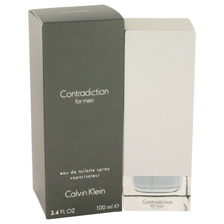 Contradiction Eau De Toilette Spray By Calvin Klein 3.4 oz Eau De Toilette Spray