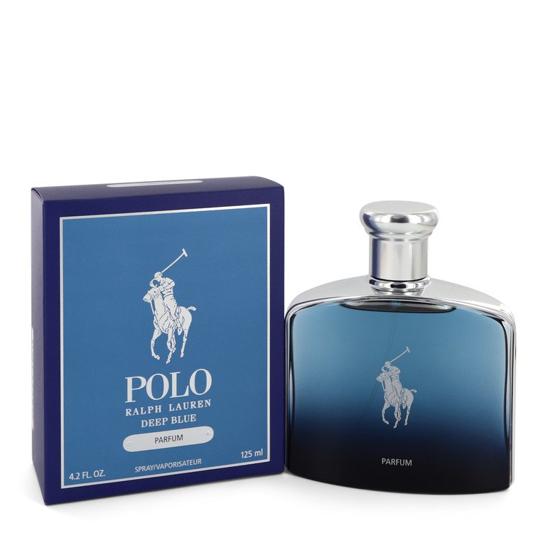 Polo Deep Blue Eau De Parfum Spray By Ralph Lauren 4.2 oz Eau De Parfum Spray