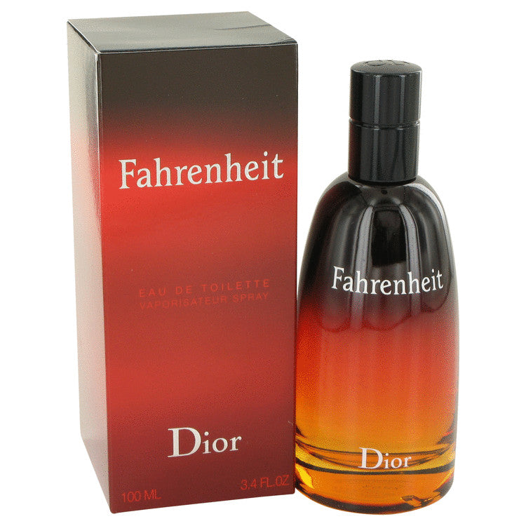 Fahrenheit Eau De Toilette Spray By Christian Dior 3.4 oz Eau De Toilette Spray