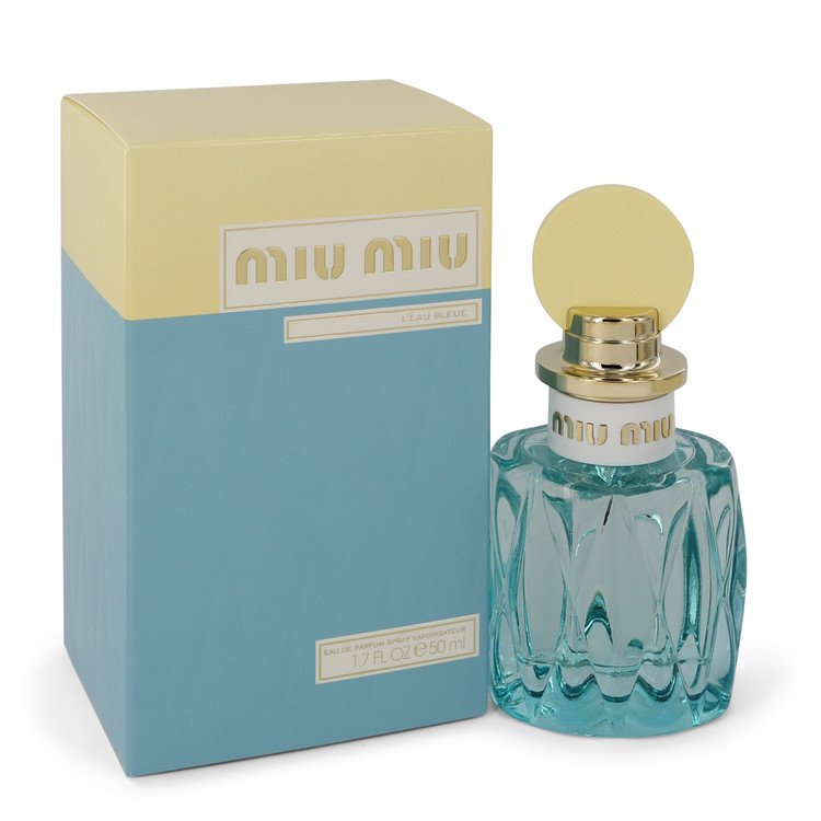 Miu Miu L'eau Bleue Eau De Parfum Spray By Miu Miu 1.7 oz Eau De Parfum Spray