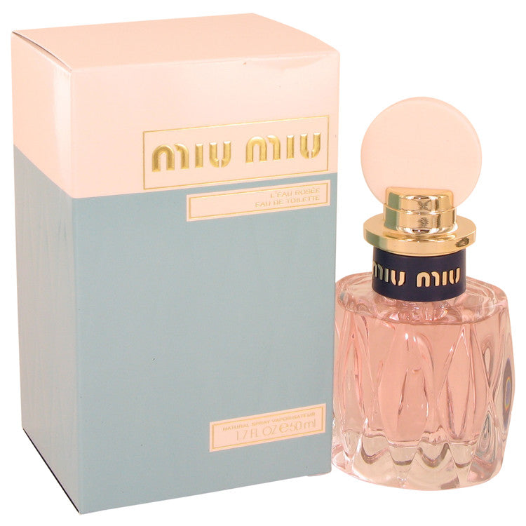 Miu Miu L'eau Rosee Eau De Toilette Spray By Miu Miu 1.7 oz Eau De Toilette Spray