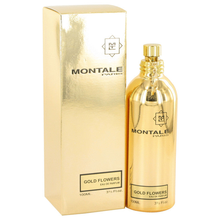 Montale Gold Flowers Eau De Parfum Spray By Montale 3.3 oz Eau De Parfum Spray