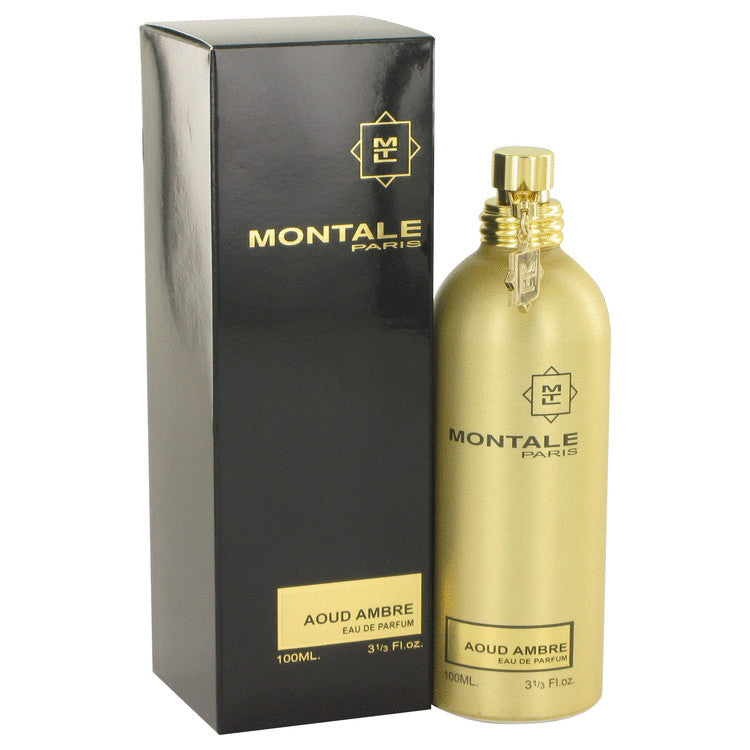 Montale Aoud Ambre Eau De Parfum Spray (Unisex) By Montale 3.4 oz Eau De Parfum Spray