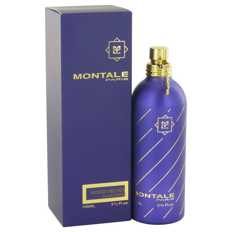 Montale Aoud Velvet Eau De Parfum Spray By Montale 3.3 oz Eau De Parfum Spray