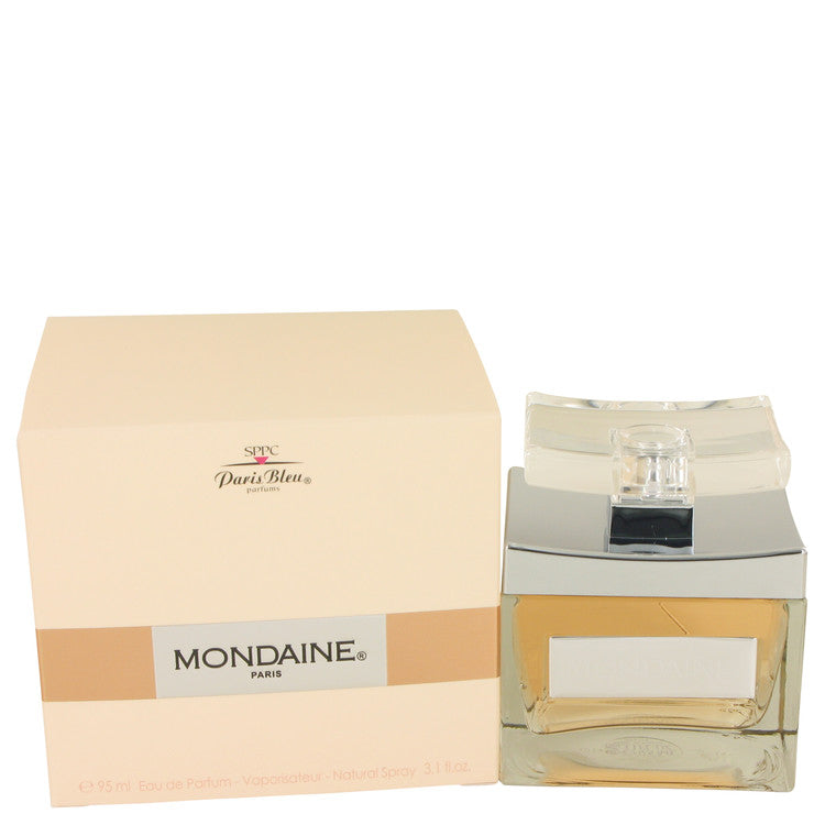 Mondaine Eau De Parfum Spray By Paris Bleu 3.1 oz Eau De Parfum Spray