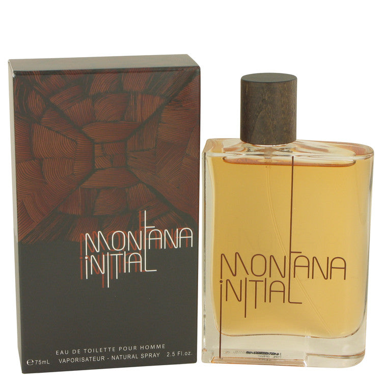 Montana Initial Eau De Toilette Spray By Montana 2.5 oz Eau De Toilette Spray