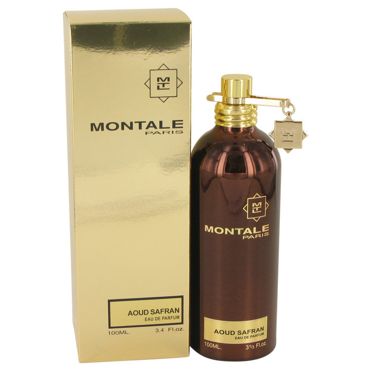 Montale Aoud Safran Eau De Parfum Spray By Montale 3.4 oz Eau De Parfum Spray