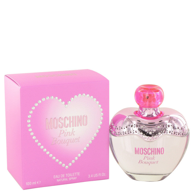 Moschino Pink Bouquet Eau De Toilette Spray By Moschino 3.4 oz Eau De Toilette Spray