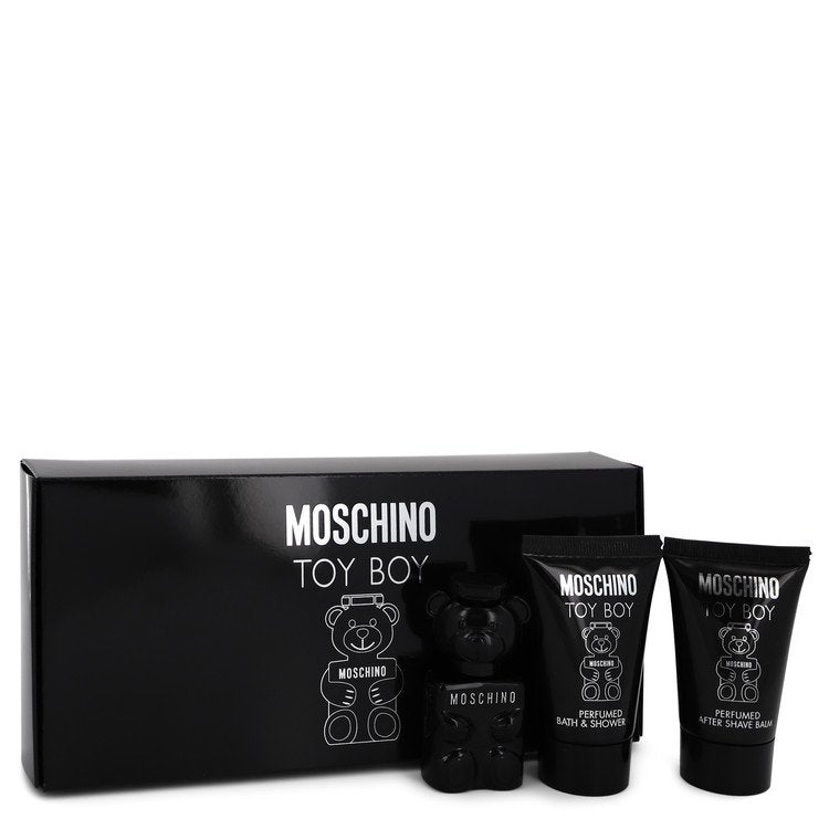 Moschino Toy Boy Gift Set By Moschino .17 oz Mini EDP + .8 oz Shower Gel + .8 oz After Shave Balm