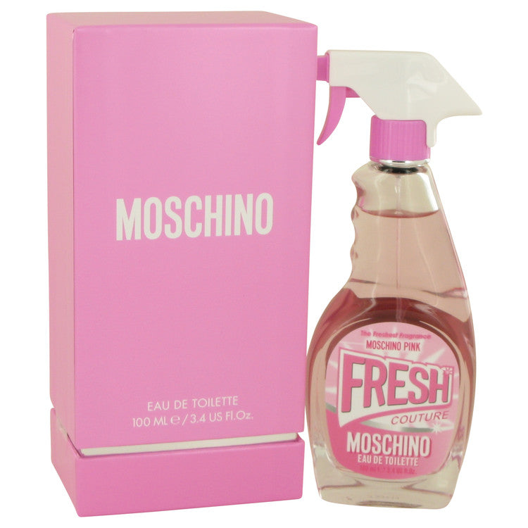 Moschino Fresh Pink Couture Eau De Toilette Spray By Moschino 3.4 oz Eau De Toilette Spray