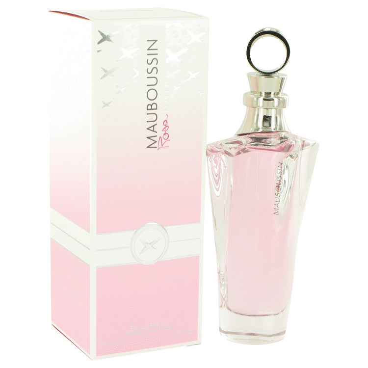 Mauboussin Rose Pour Elle Eau De Parfum Spray By Mauboussin 3.4 oz Eau De Parfum Spray