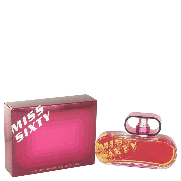 Miss Sixty Eau De Toilette Spray By Miss Sixty 2.5 oz Eau De Toilette Spray