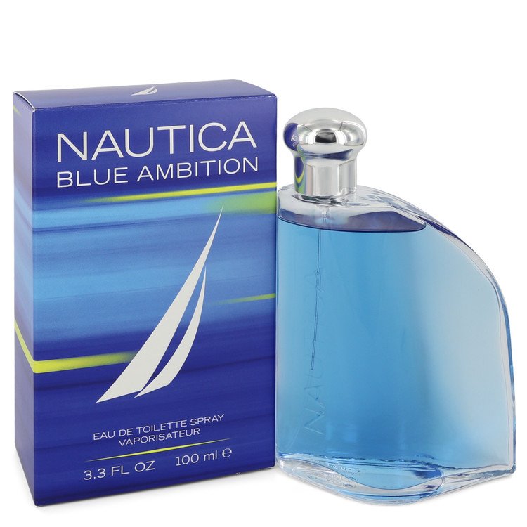 Nautica Blue Ambition Eau De Toilette Spray By Nautica 3.4 oz Eau De Toilette Spray