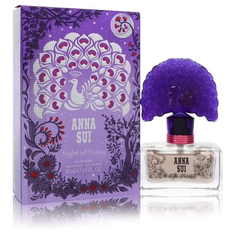 Night Of Fancy Eau De Toilette Spray By Anna Sui 1 oz Eau De Toilette Spray