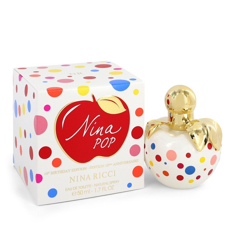 Nina Pop Eau De Toilette Spray (10th Birthday Edition) By Nina Ricci 1.7 oz Eau De Toilette Spray