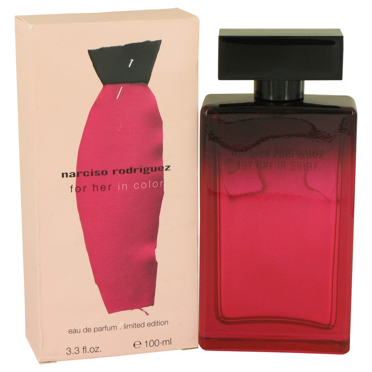 Narciso Rodriguez In Color Eau De Parfum Spray (Limited Edition Box slightly dented) By Narciso Rodriguez 3.3 oz Eau De Parfum Spray