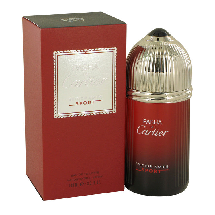 Pasha De Cartier Noire Sport Eau De Toilette Spray By Cartier 3.3 oz Eau De Toilette Spray