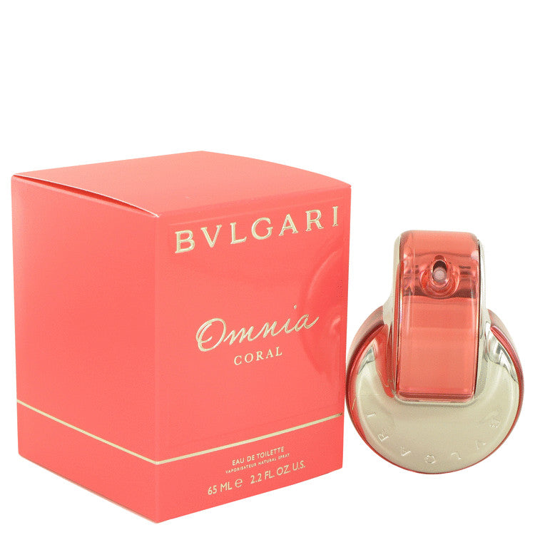 Omnia Coral Eau De Toilette Spray By Bvlgari 2.2 oz Eau De Toilette Spray