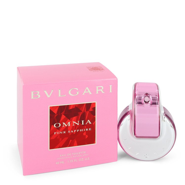 Omnia Pink Sapphire Eau De Toilette Spray By Bvlgari 1.35 oz Eau De Toilette Spray