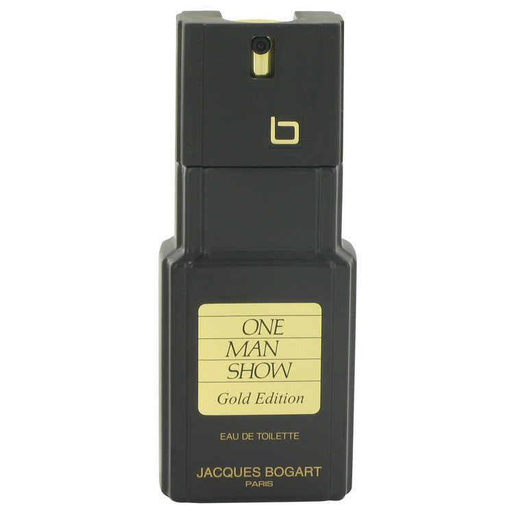 One Man Show Gold Eau De Toilette Spray (Tester) By Jacques Bogart 3.3 oz Eau De Toilette Spray