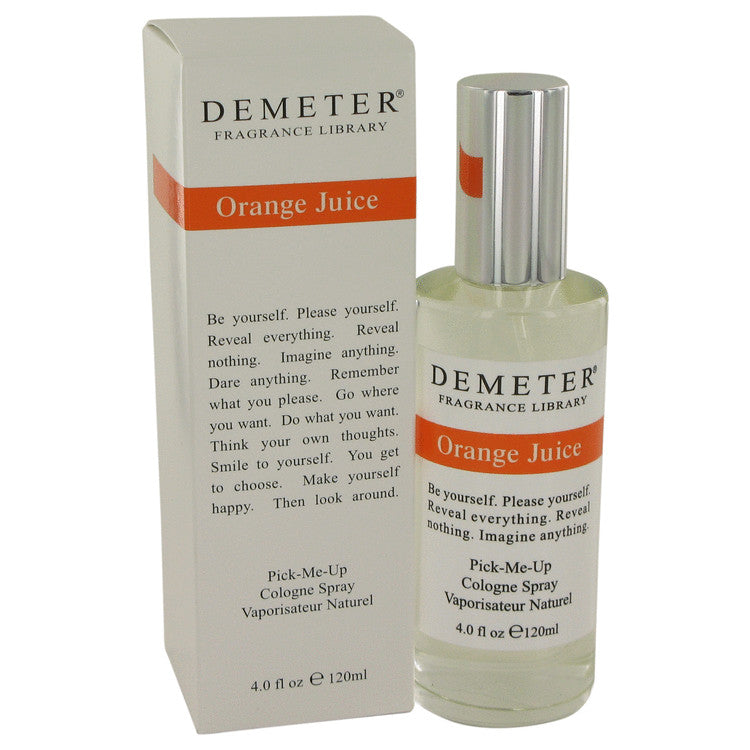 Demeter Orange Juice Cologne Spray By Demeter 4 oz Cologne Spray