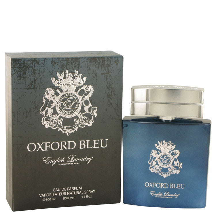 Oxford Bleu Eau De Parfum Spray By English Laundry 3.4 oz Eau De Parfum Spray