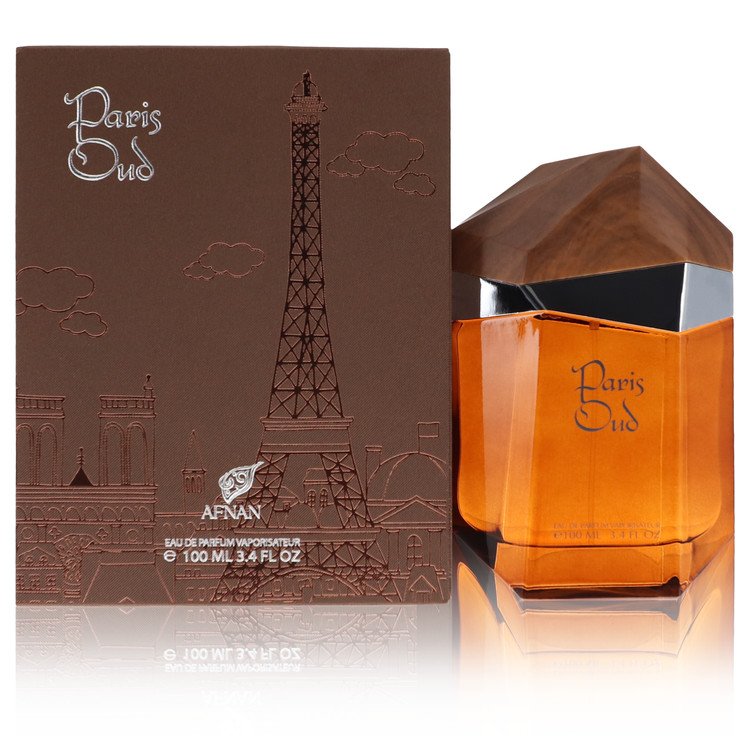 Paris Oud Eau De Parfum Spray By Afnan 3.4 oz Eau De Parfum Spray