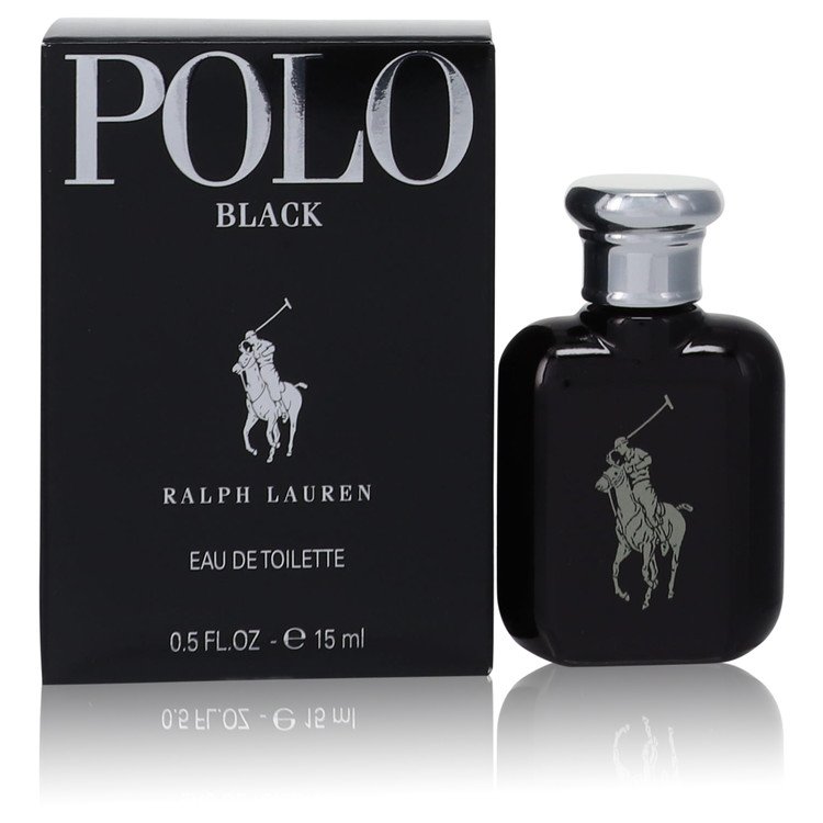 Polo Black Eau De Toilette Spray By Ralph Lauren 0.5 oz Eau De Toilette Spray
