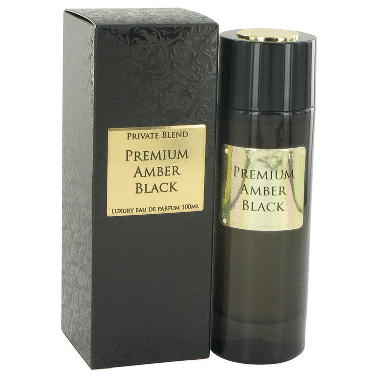 Private Blend Premium Amber Black Eau De Parfum Spray By Chkoudra Paris 3.4 oz Eau De Parfum Spray