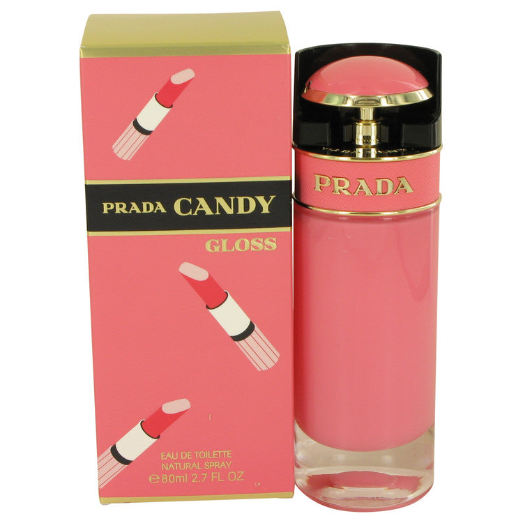 Prada Candy Gloss Eau De Toilette Spray By Prada 2.7 oz Eau De Toilette Spray