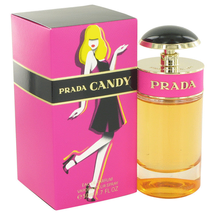 Prada Candy Eau De Parfum Spray By Prada 1.7 oz Eau De Parfum Spray