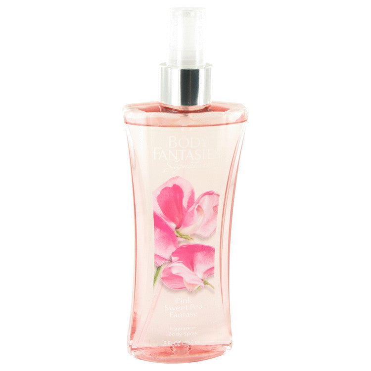 Body Fantasies Signature Pink Sweet Pea Fantasy Body Spray By Parfums De Coeur 8 oz Body Spray