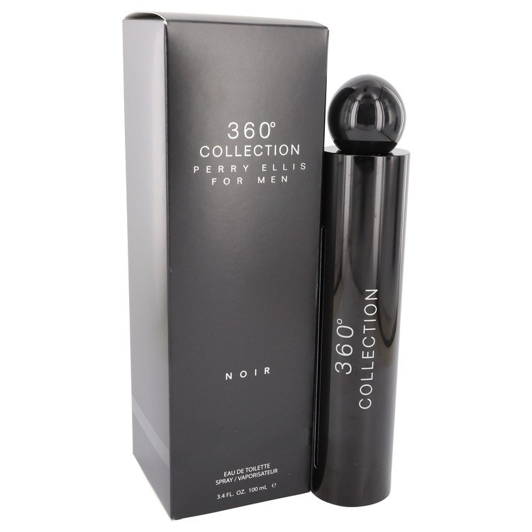 Perry Ellis 360 Collection Noir Eau De Toilette Spray By Perry Ellis 3.4 oz Eau De Toilette Spray