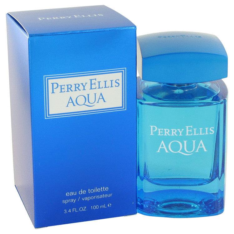 Perry Ellis Aqua Eau De Toilette Spray By Perry Ellis 3.4 oz Eau De Toilette Spray