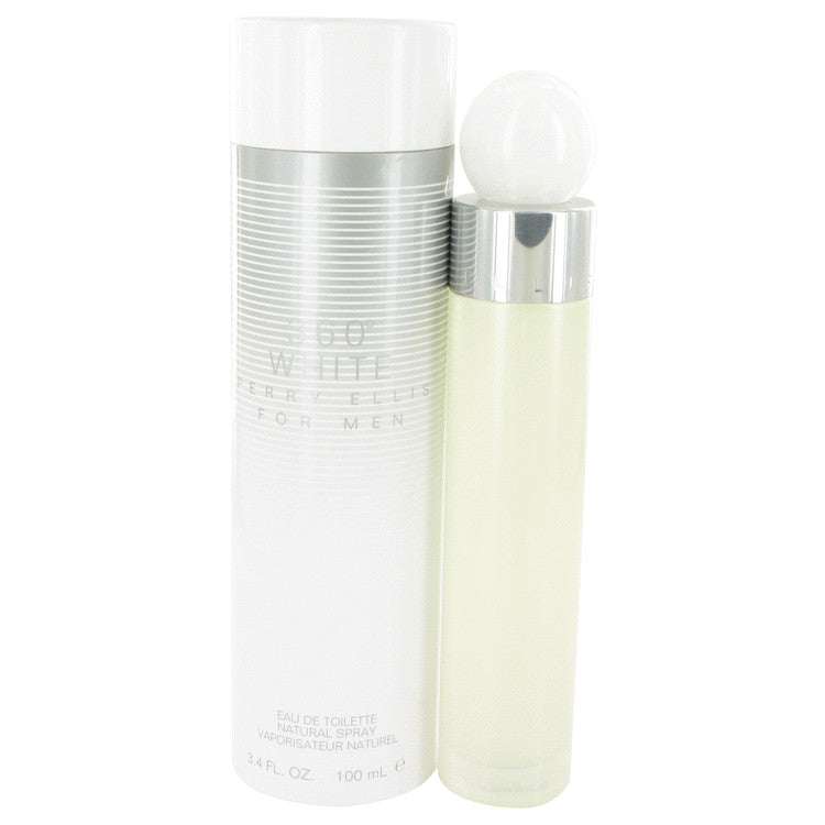 Perry Ellis 360 White Eau De Toilette Spray By Perry Ellis 3.4 oz Eau De Toilette Spray