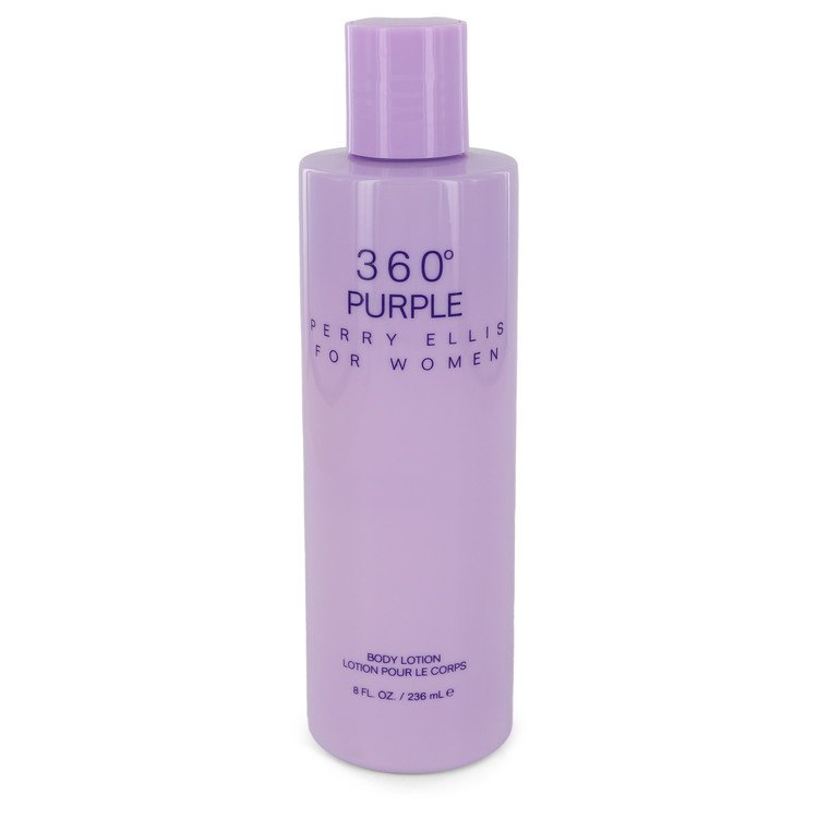 Perry Ellis 360 Purple Body Lotion By Perry Ellis 8 oz Body Lotion