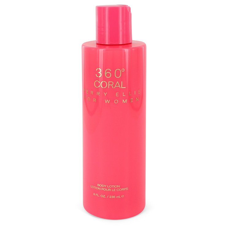 Perry Ellis 360 Coral Body Lotion By Perry Ellis 8 oz Body Lotion