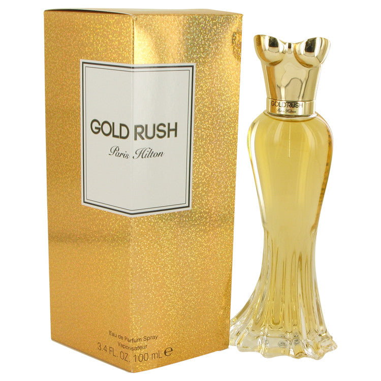 Gold Rush Eau De Parfum Spray By Paris Hilton 3.4 oz Eau De Parfum Spray