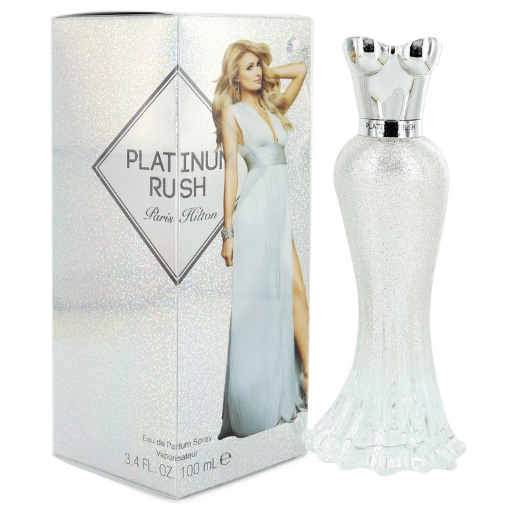 Paris Hilton Platinum Rush Eau De Parfum Spray By Paris Hilton 3.4 oz Eau De Parfum Spray