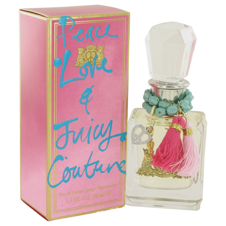 Peace Love & Juicy Couture Eau De Parfum Spray By Juicy Couture 1.7 oz Eau De Parfum Spray