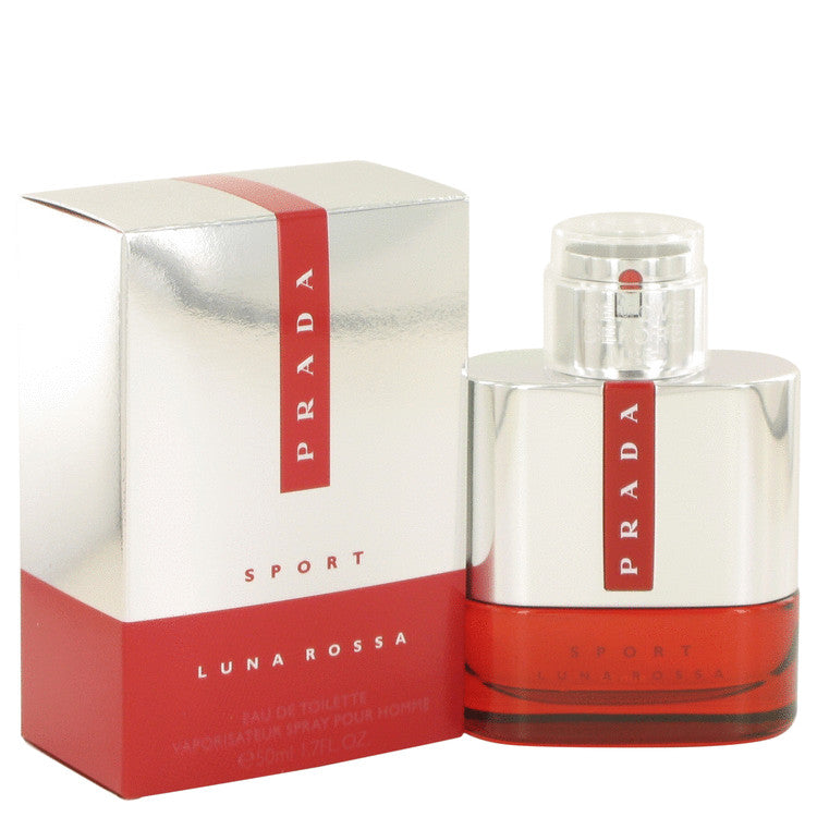 Prada Luna Rossa Sport Eau De Toilette Spray By Prada 1.7 oz Eau De Toilette Spray