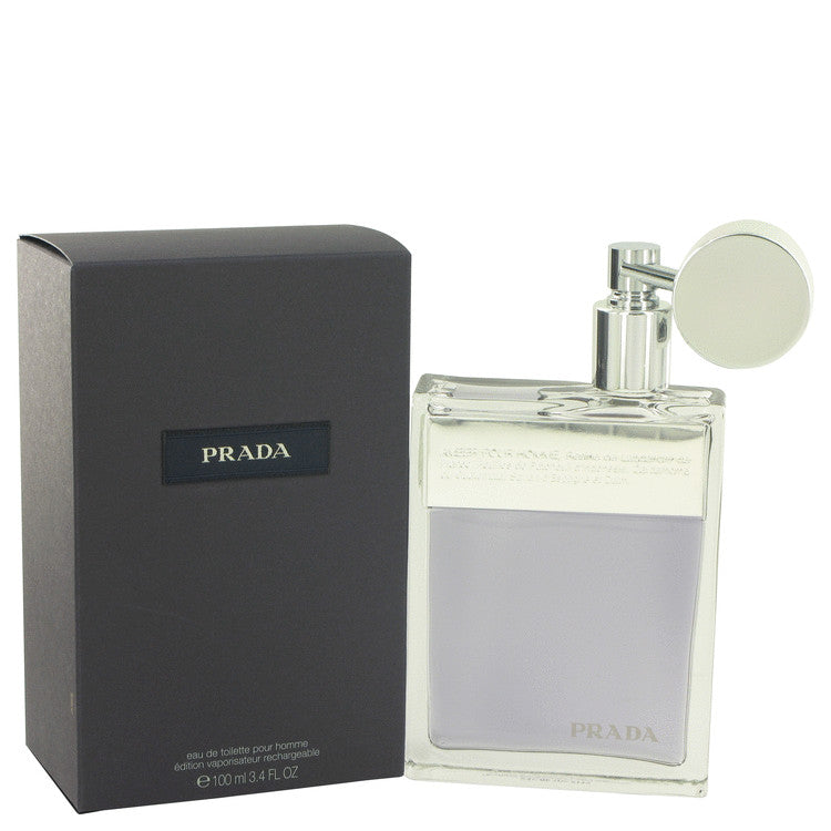 Prada Eau De Toilette Spray Refillable By Prada 3.4 oz Eau De Toilette Spray Refillable