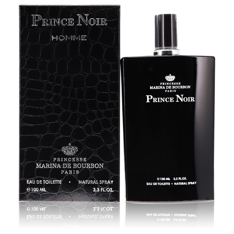 Prince Noir Eau De Toilette Spray By Marina De Bourbon 3.3 oz Eau De Toilette Spray