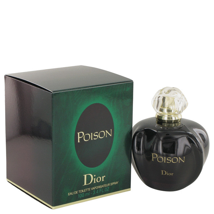 Poison Eau De Toilette Spray By Christian Dior 3.4 oz Eau De Toilette Spray